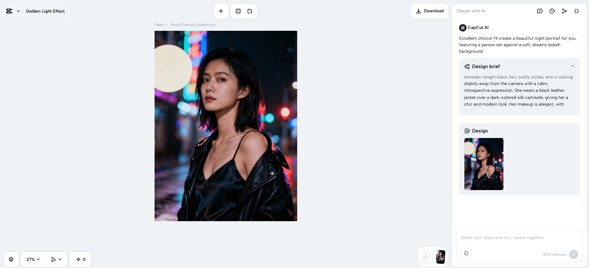 CapCut Web's homepage