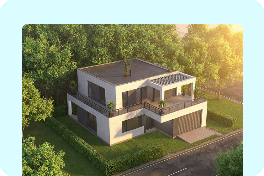  3D exterior modeling