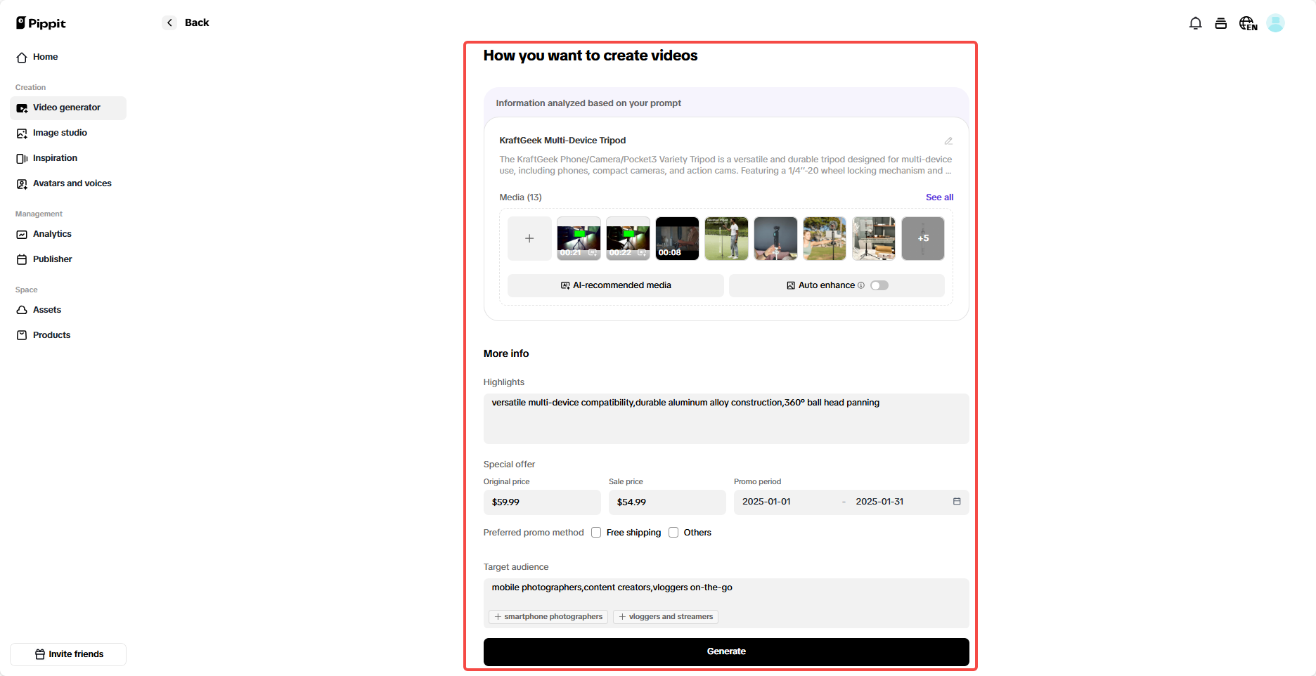 Provide detailed information