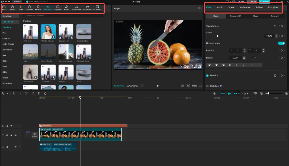 Personalizar el video ASMR con características diversas