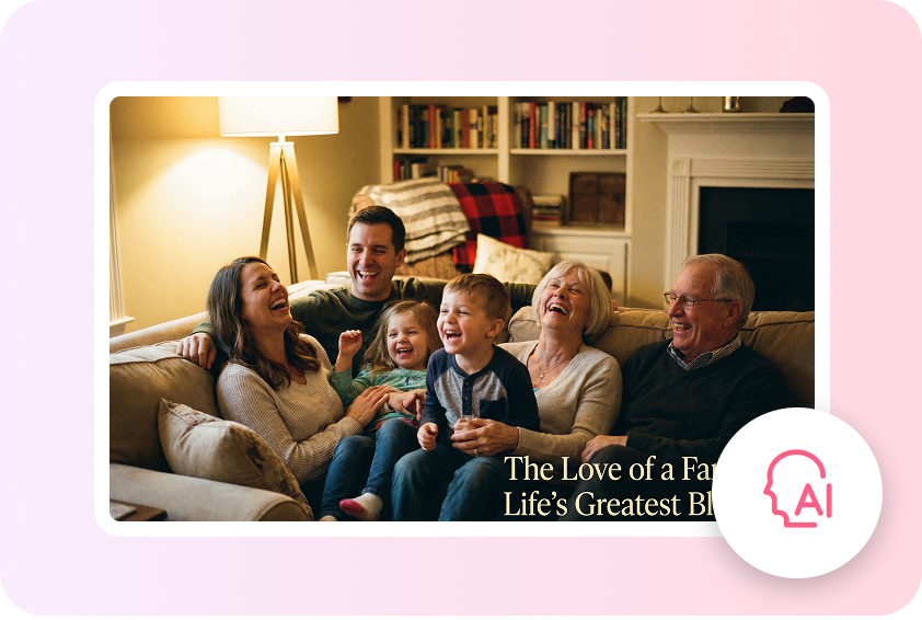  AI tools create family posters fast