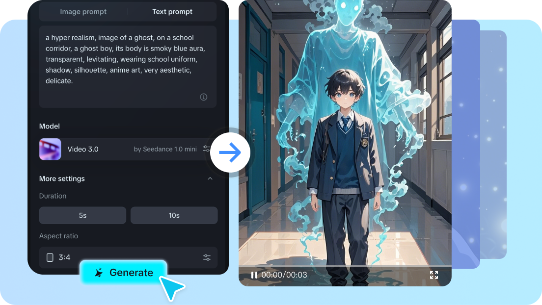cartoon video creator from text