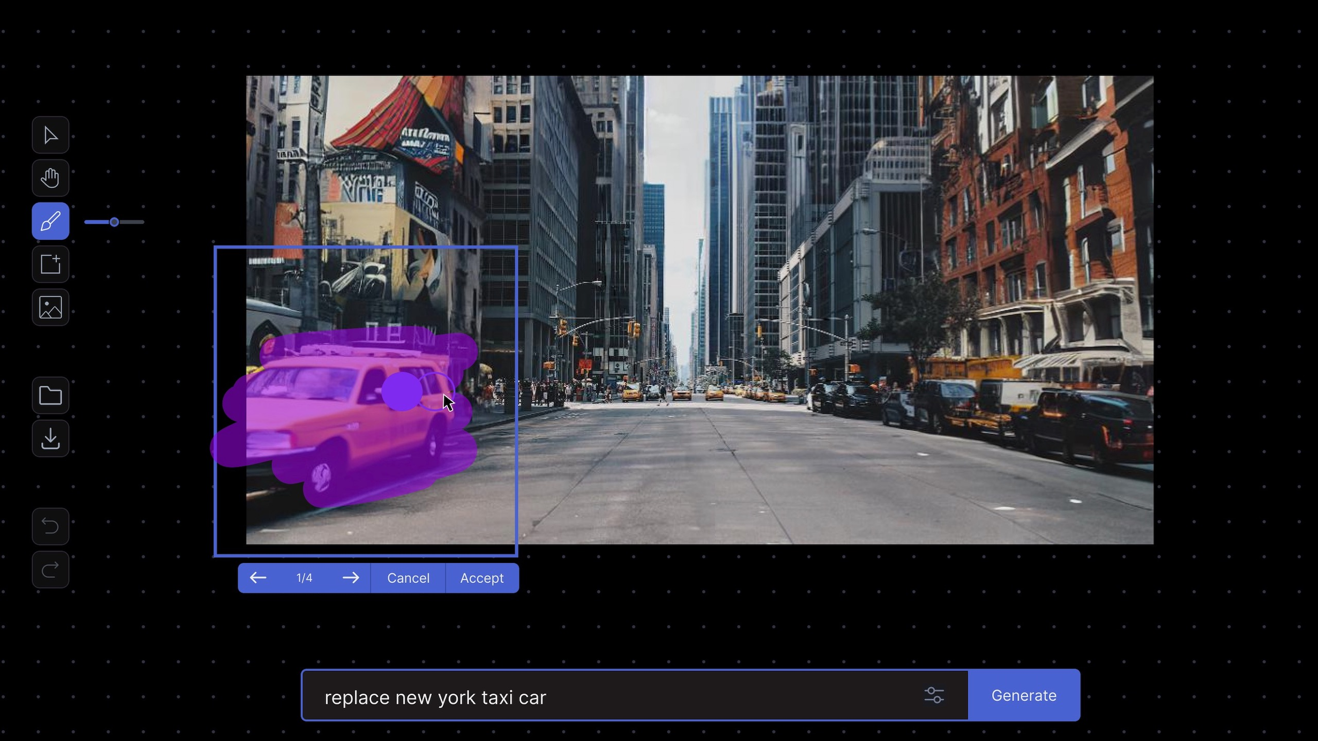 Runway AI's key features