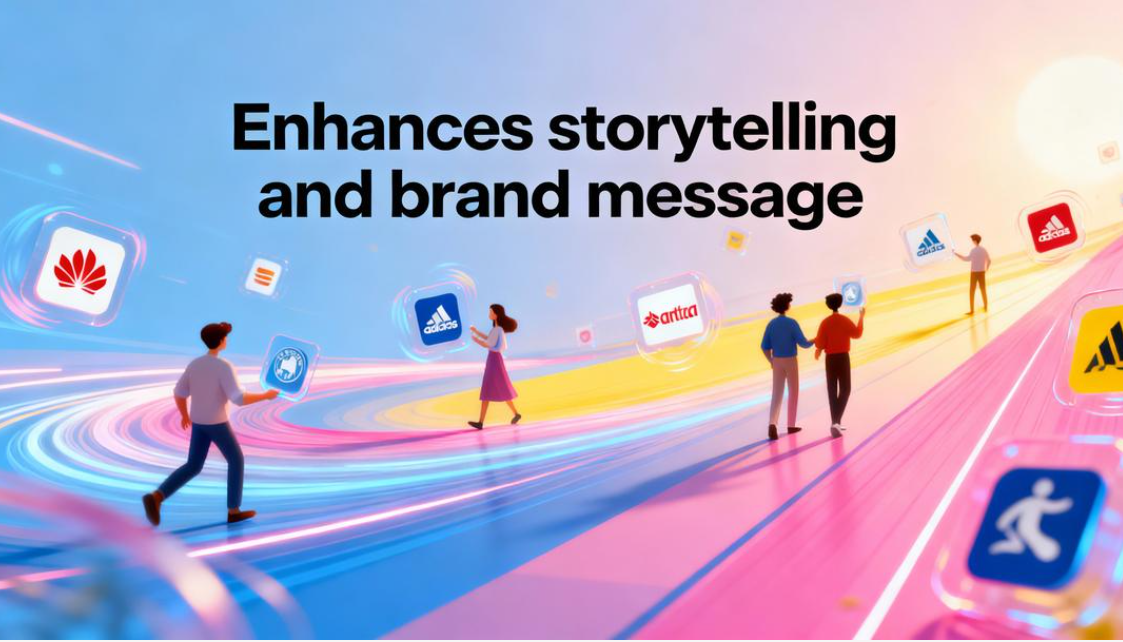 Menghidupkan cerita melalui gerakan.