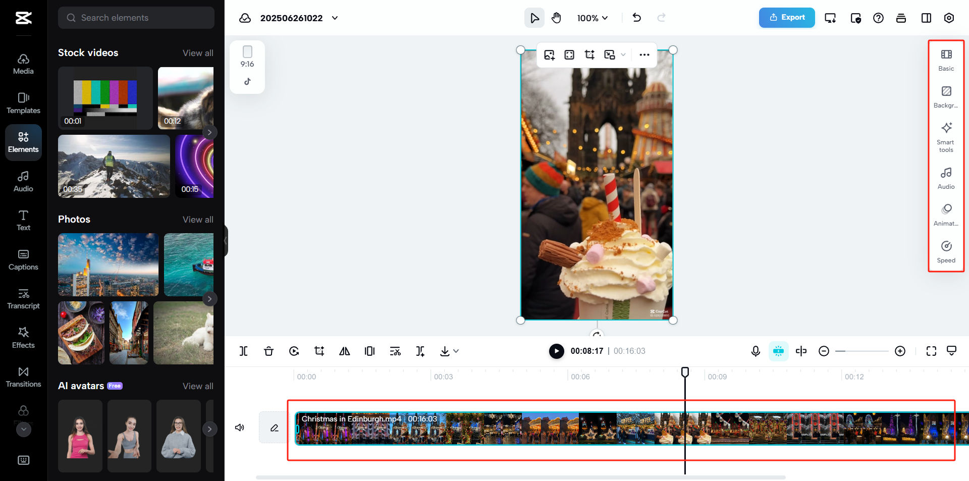 Personalize com IA ferramentas de edição