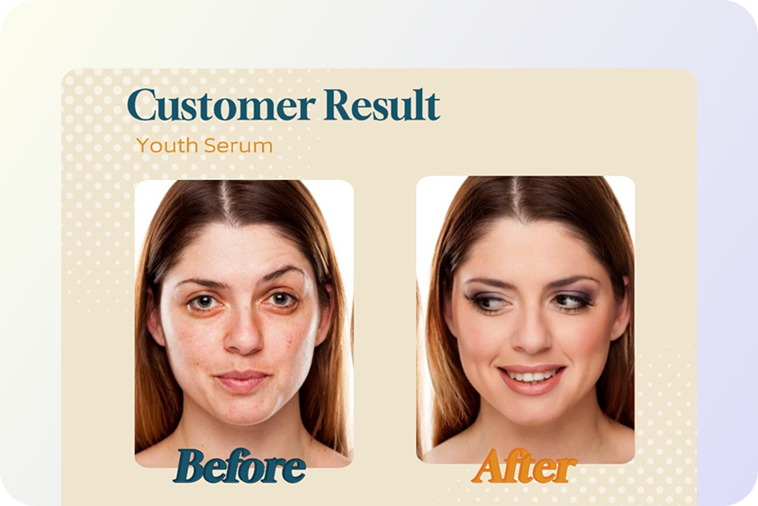 Photo comparison creation