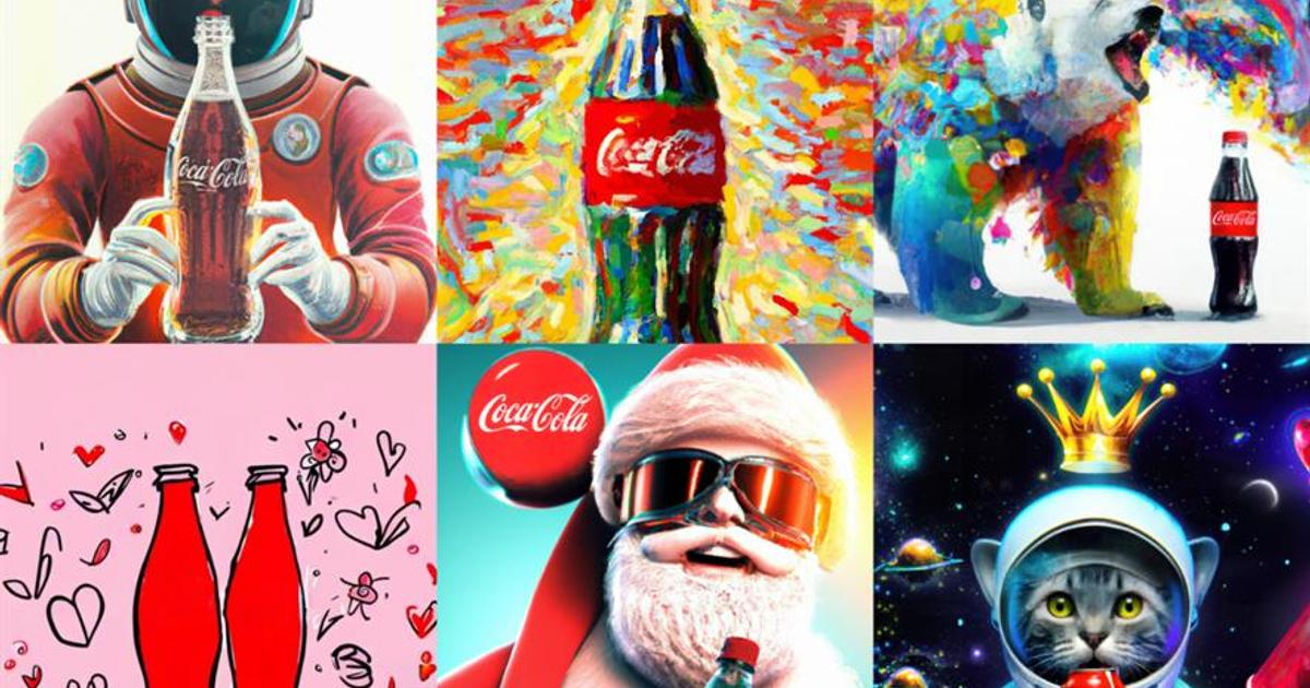 Coca-Cola’s AI-generated packaging