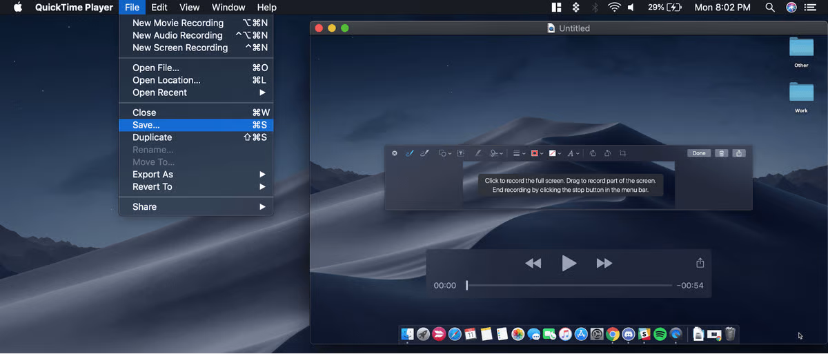 QuickTime - software di registrazione audio gratuito per podcast