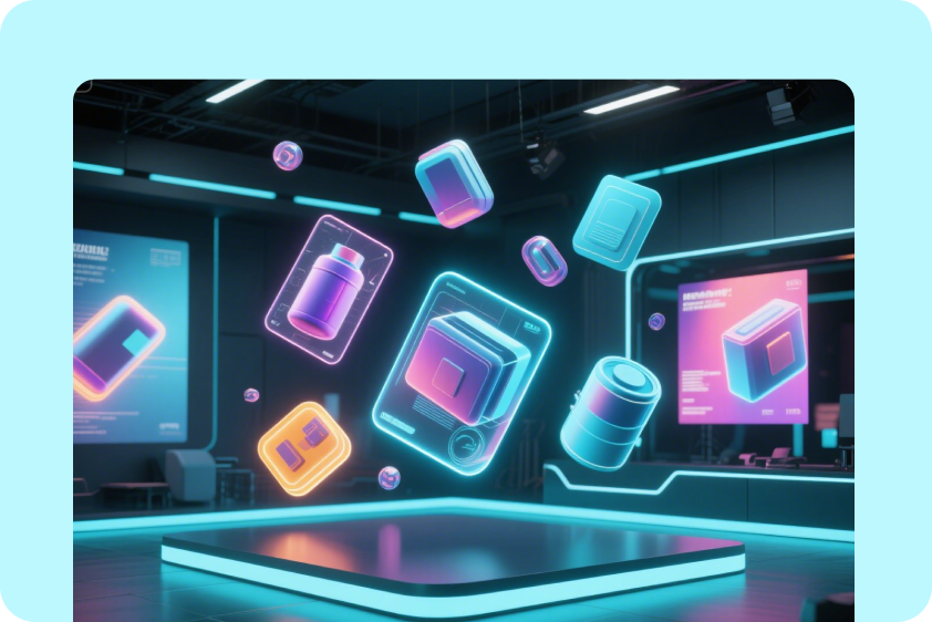 ai 3D visuals