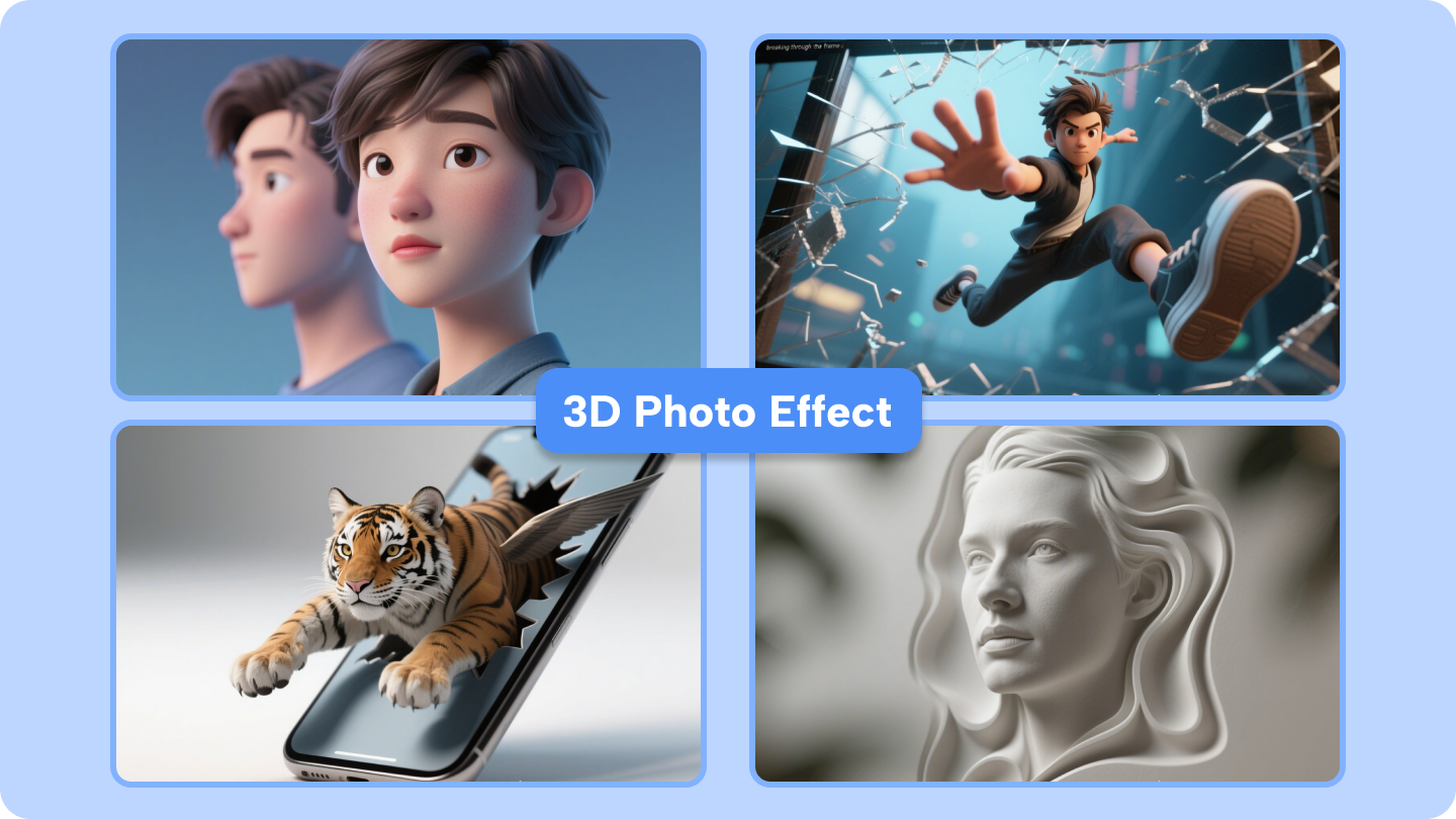Efek foto 3D