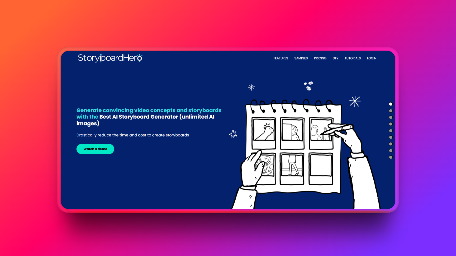 Δημιουργός storyboard του Storyboardhero