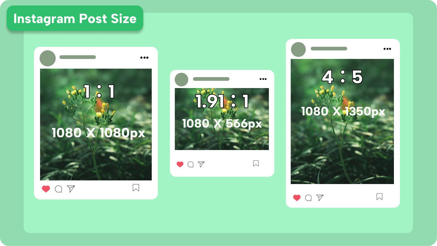 Instagram-Post-Größe