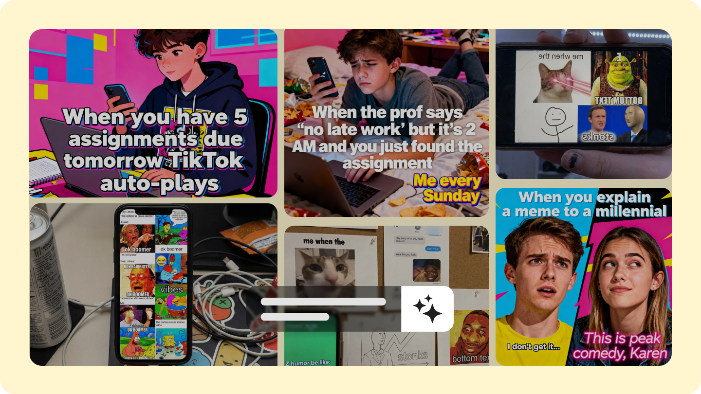 มีมยุค Gen Z ปี 2025: ตัวอย่างไวรัล + คำแนะนำ AI สำหรับสร้างไอเดียของคุณเอง