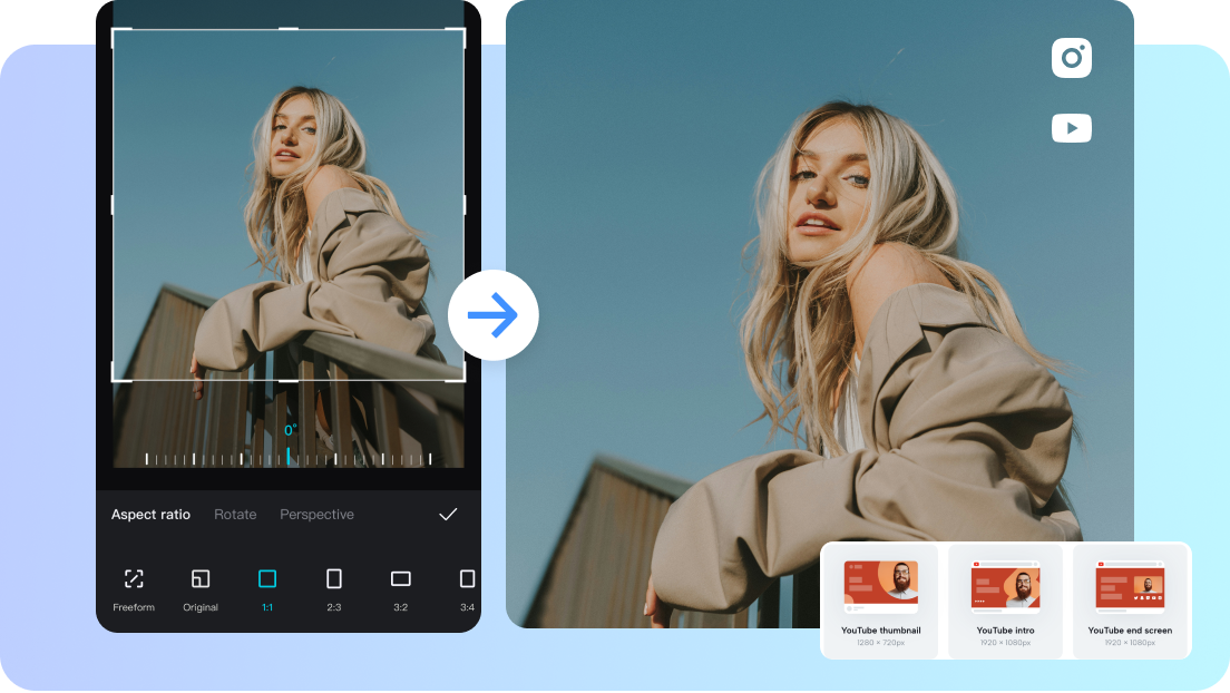  crop images to any size with accuracy and ease
