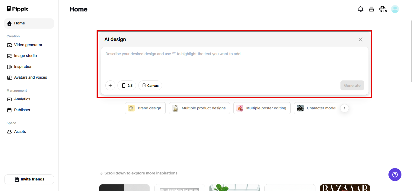 Инструмент AI-дизайна для создания фотоснимков удостоверений размером с кошелёк