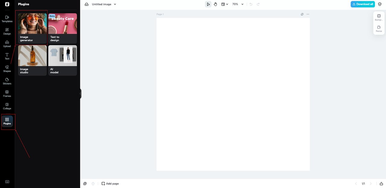 Text-to-Image generator