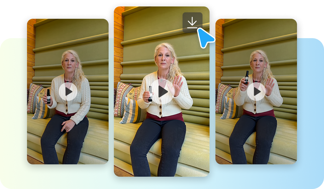 Ability to select the mock-up image that matches your creative vision
