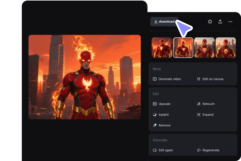 baixe seu super-herói