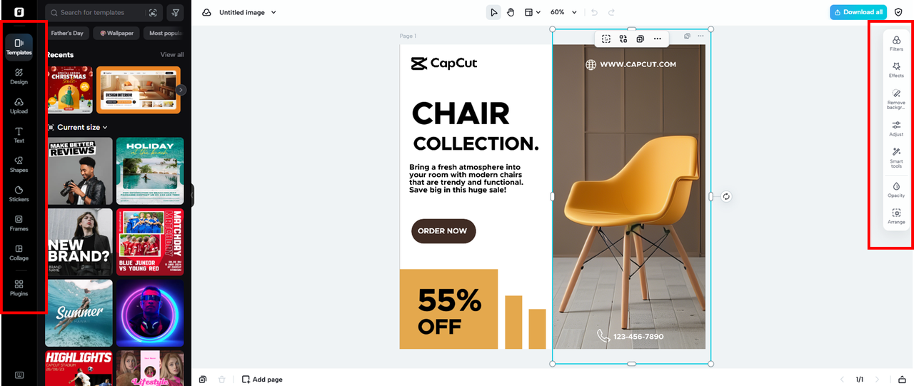 AI-powered editing tools