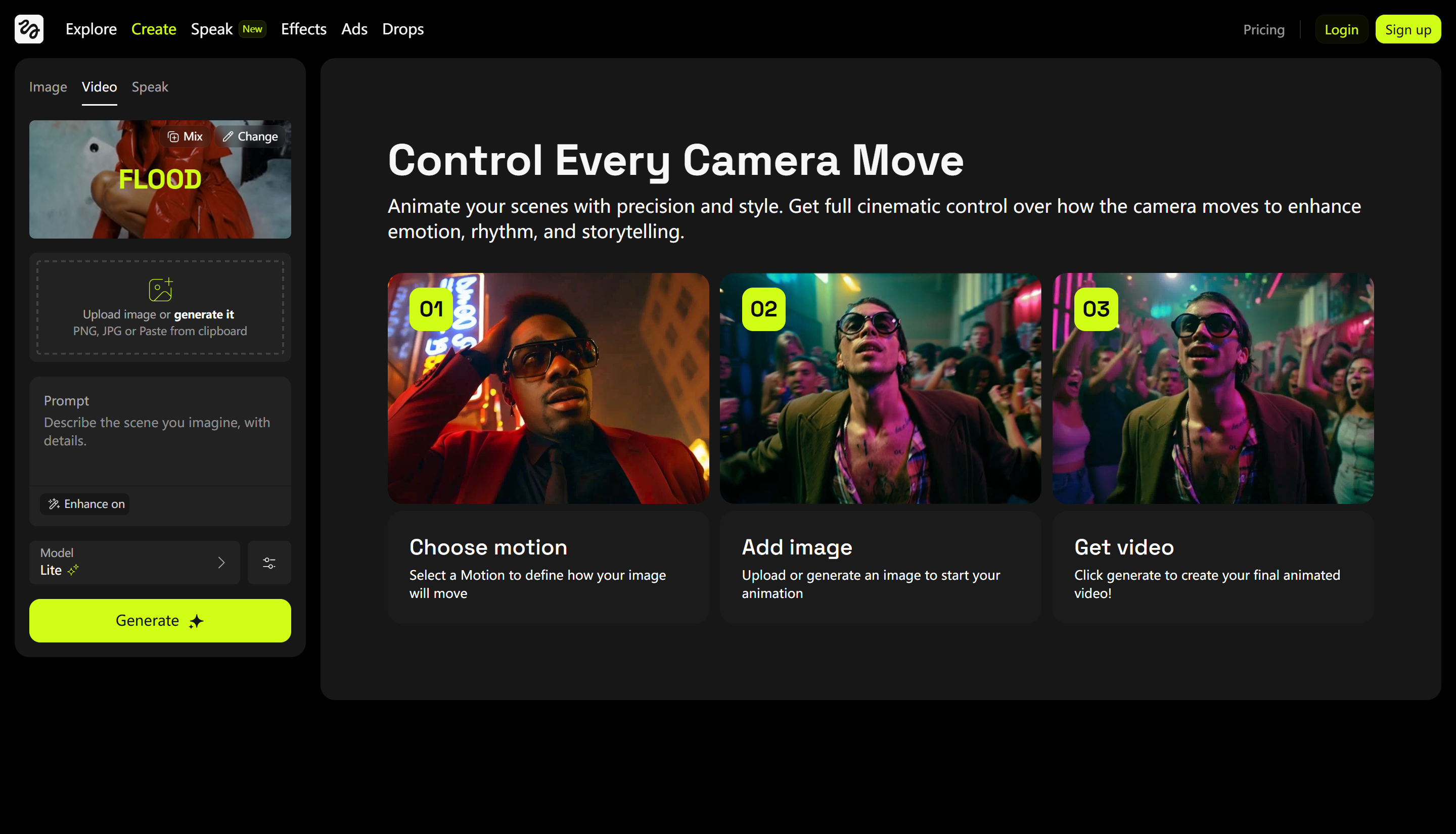 Ferramentas de prompt-to-video