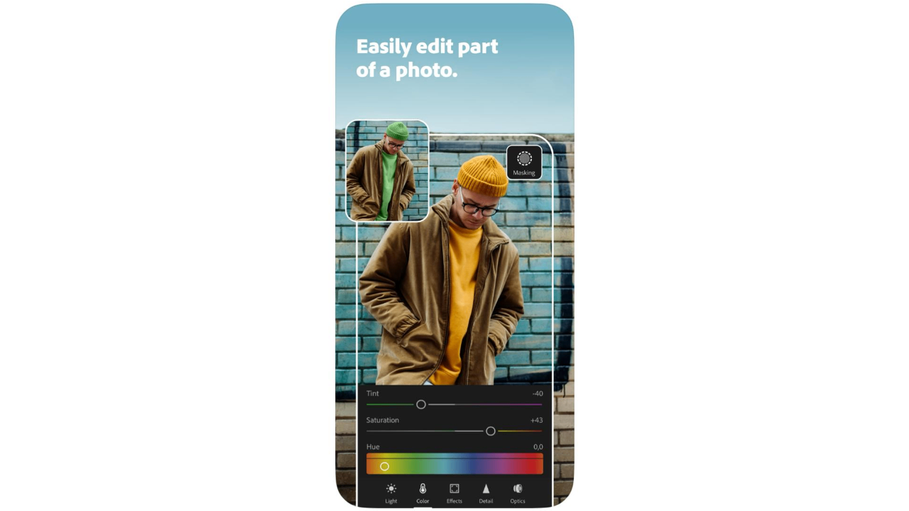 App di editing fotografico LightRoom per iPhone