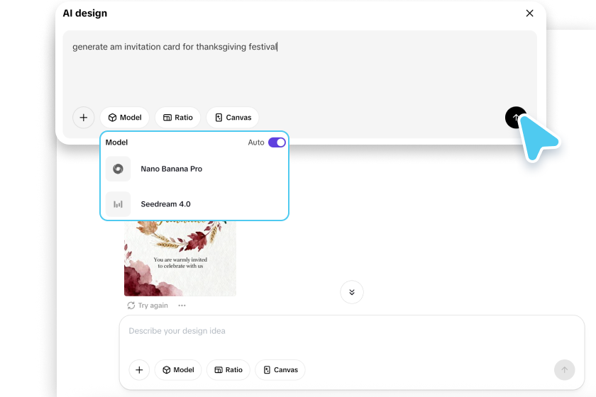 Create invitation cards