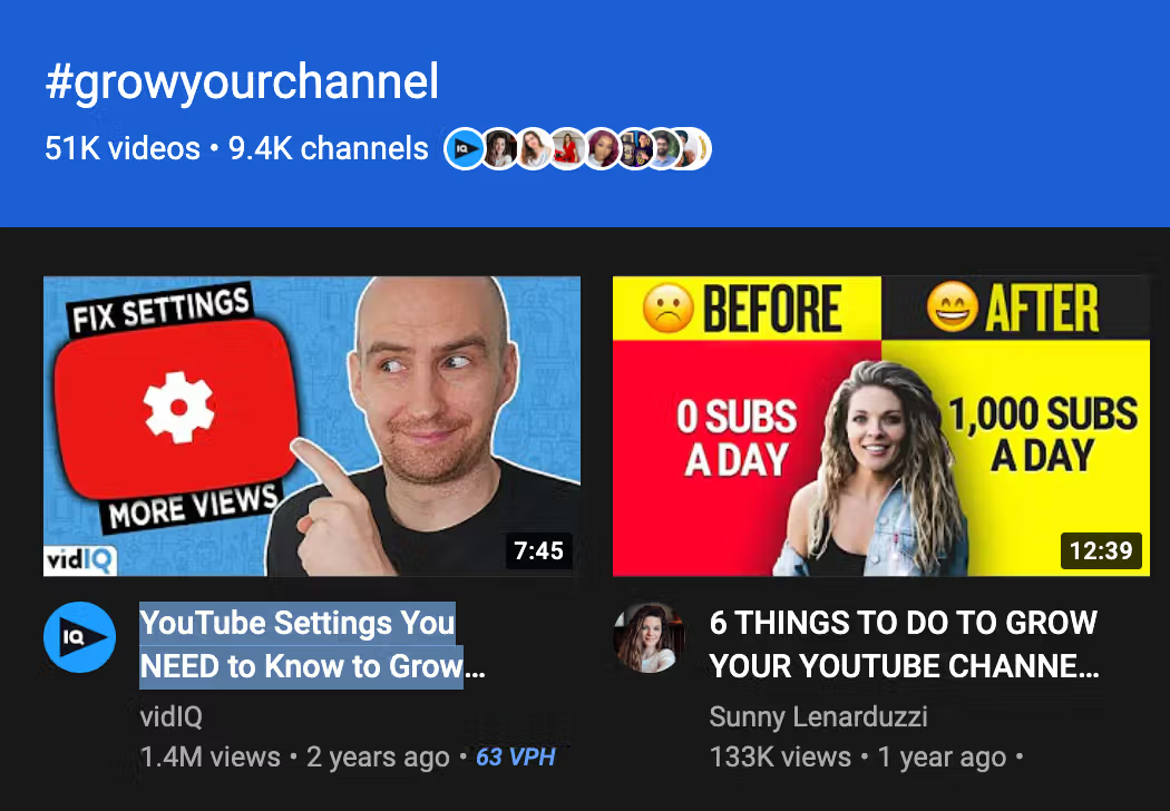 Pemasaran digital saluran YouTube dengan tajuk video yang menarik