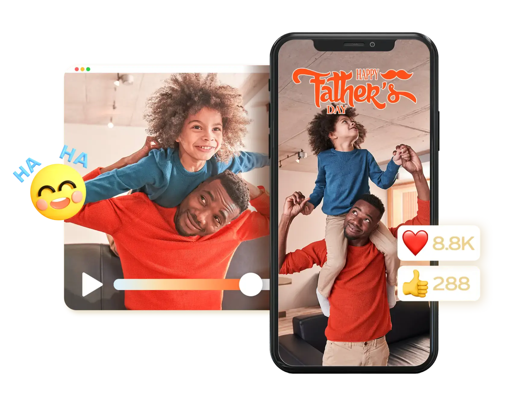 Father's Day Video Maker