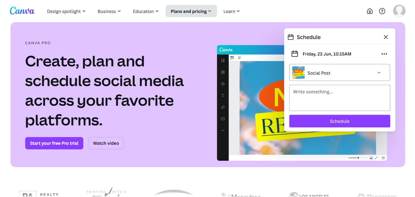 Canva Social-Media-Kalender