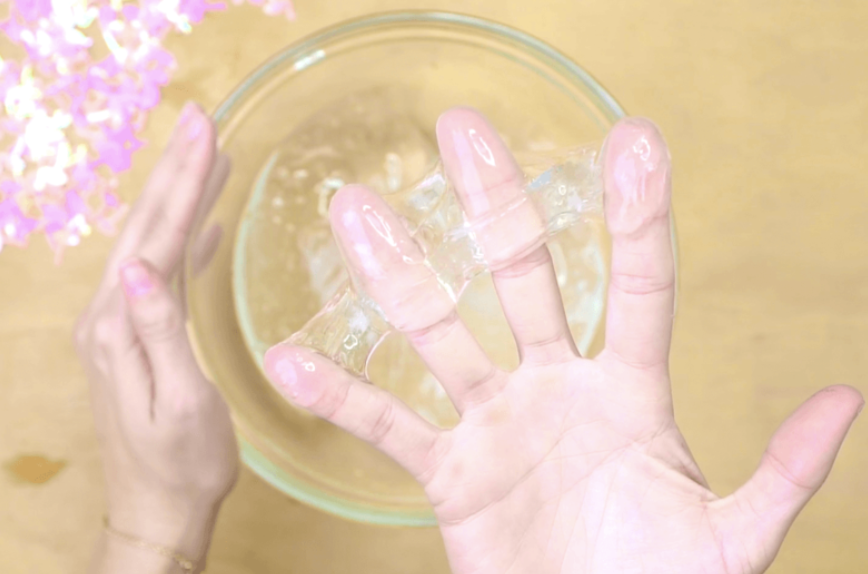 Типы слизи, представленные в шортах ASMR-Clear slime
