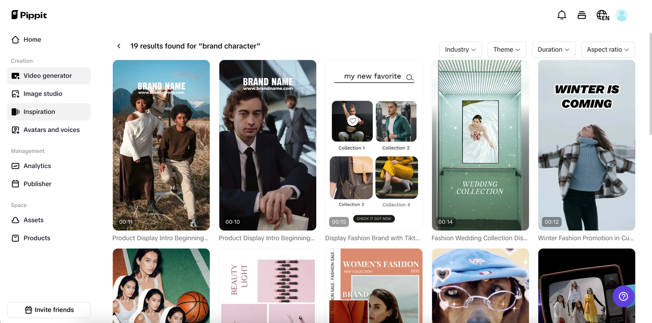 Customizable templates