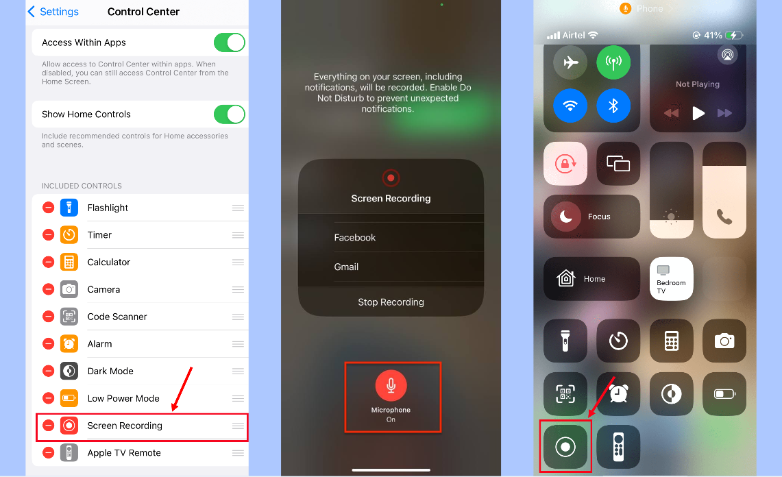Registrazione FacetTme con audio