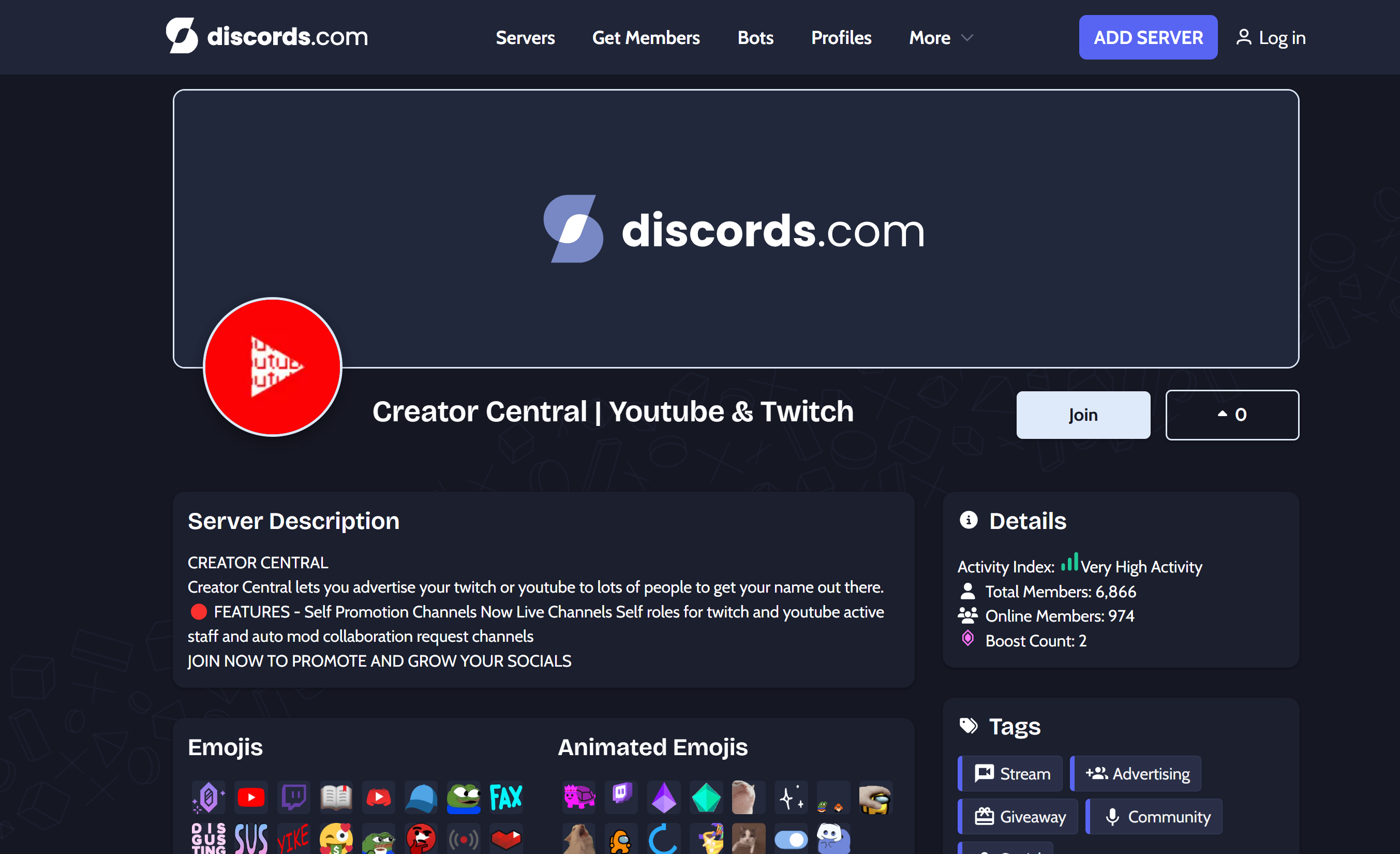 크리에이터 센트럴 | YouTube &amp; Twitch - 크리에이터 및 협업을 위한 효과적인 YouTube 프로모션 Discord 서버.