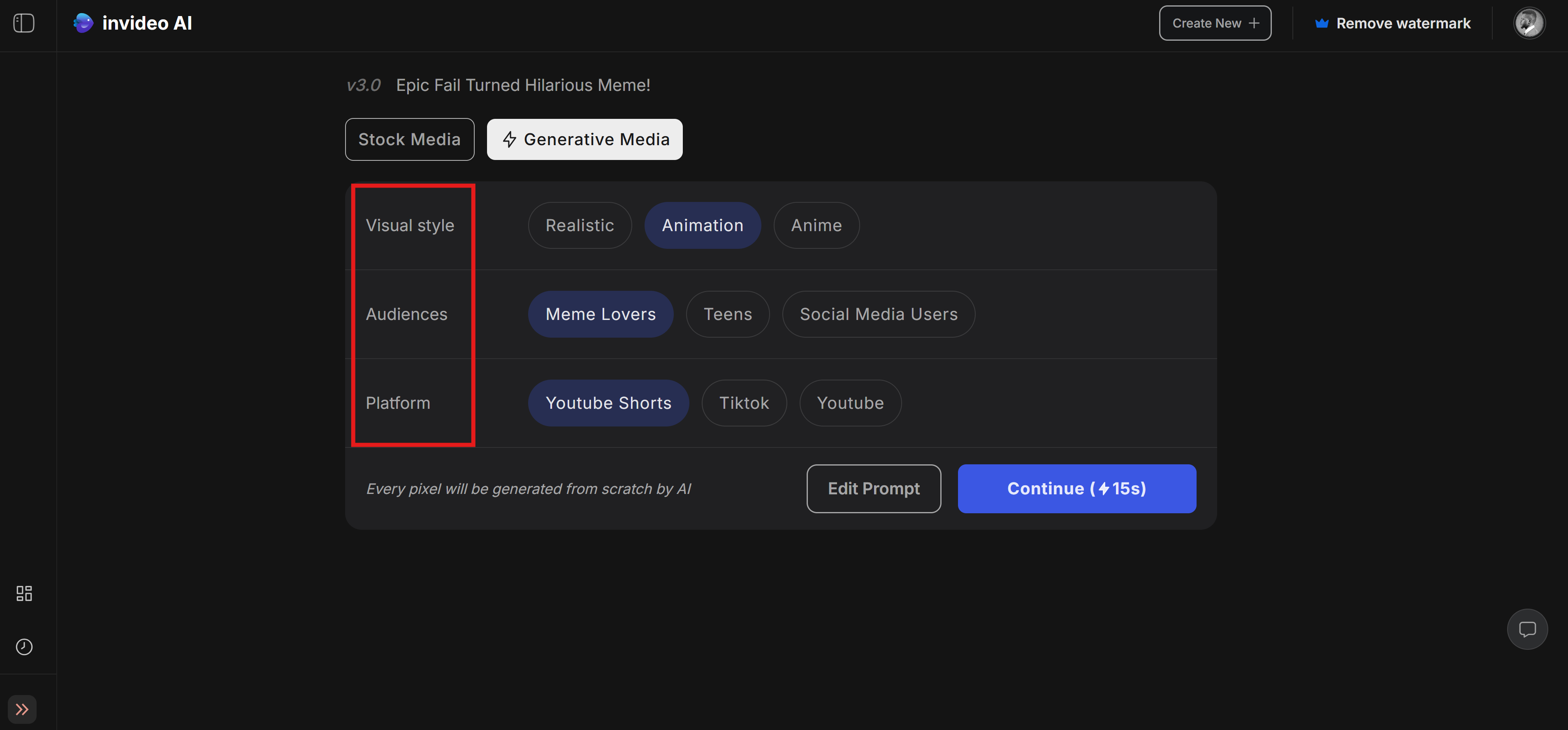 Creatore di meme di YouTube