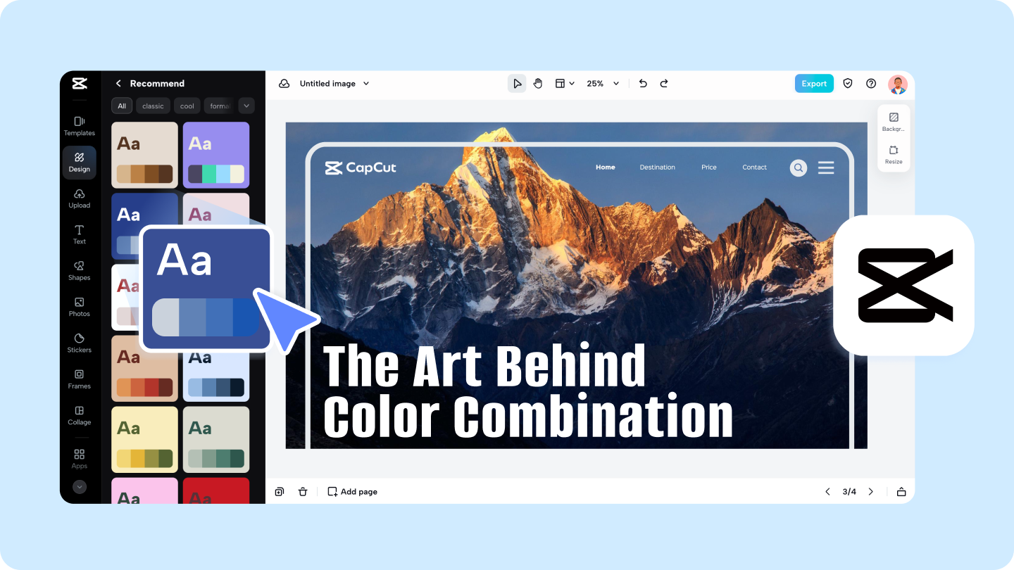 4 color combination