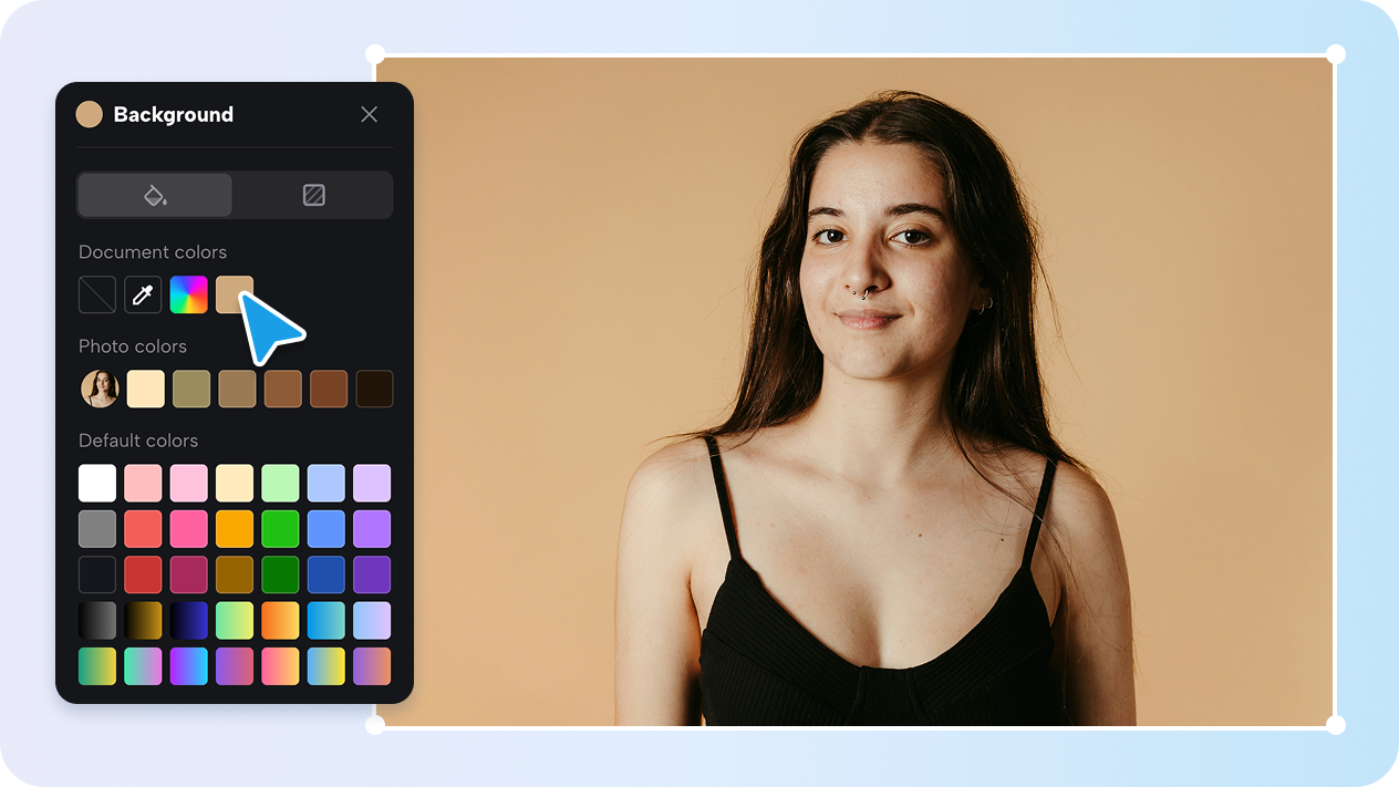 Seamlessly replace backgrounds using chroma key technology