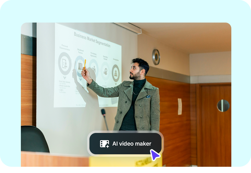 أشرطة الفيديو عرض الأعمال التي تم إنشاؤها باستخدام CapCut مولد الفيديو AI مجانا