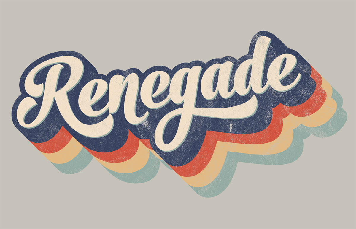 Retro style na text pack sa Alight Motion