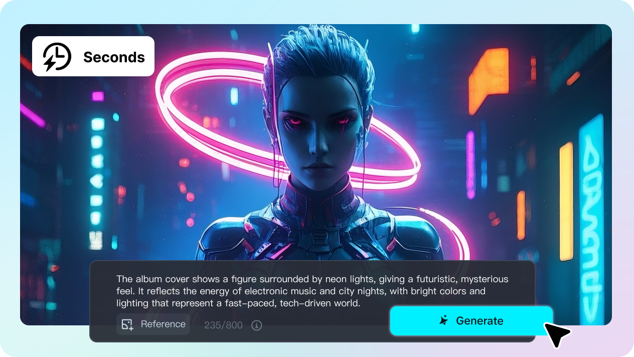 ai generate album cover
