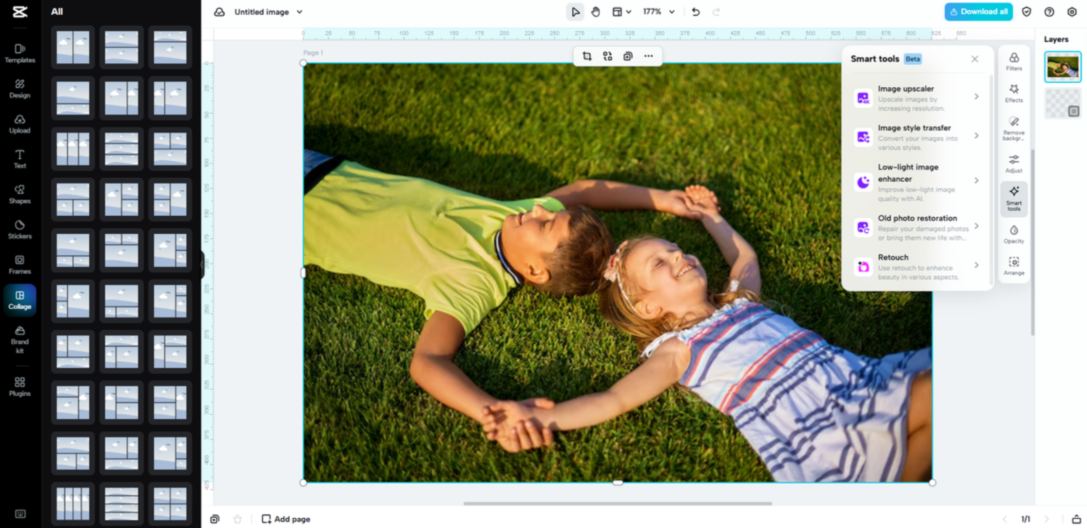 CapCut Webのインターフェース - プロのように画像を簡単に編集する方法