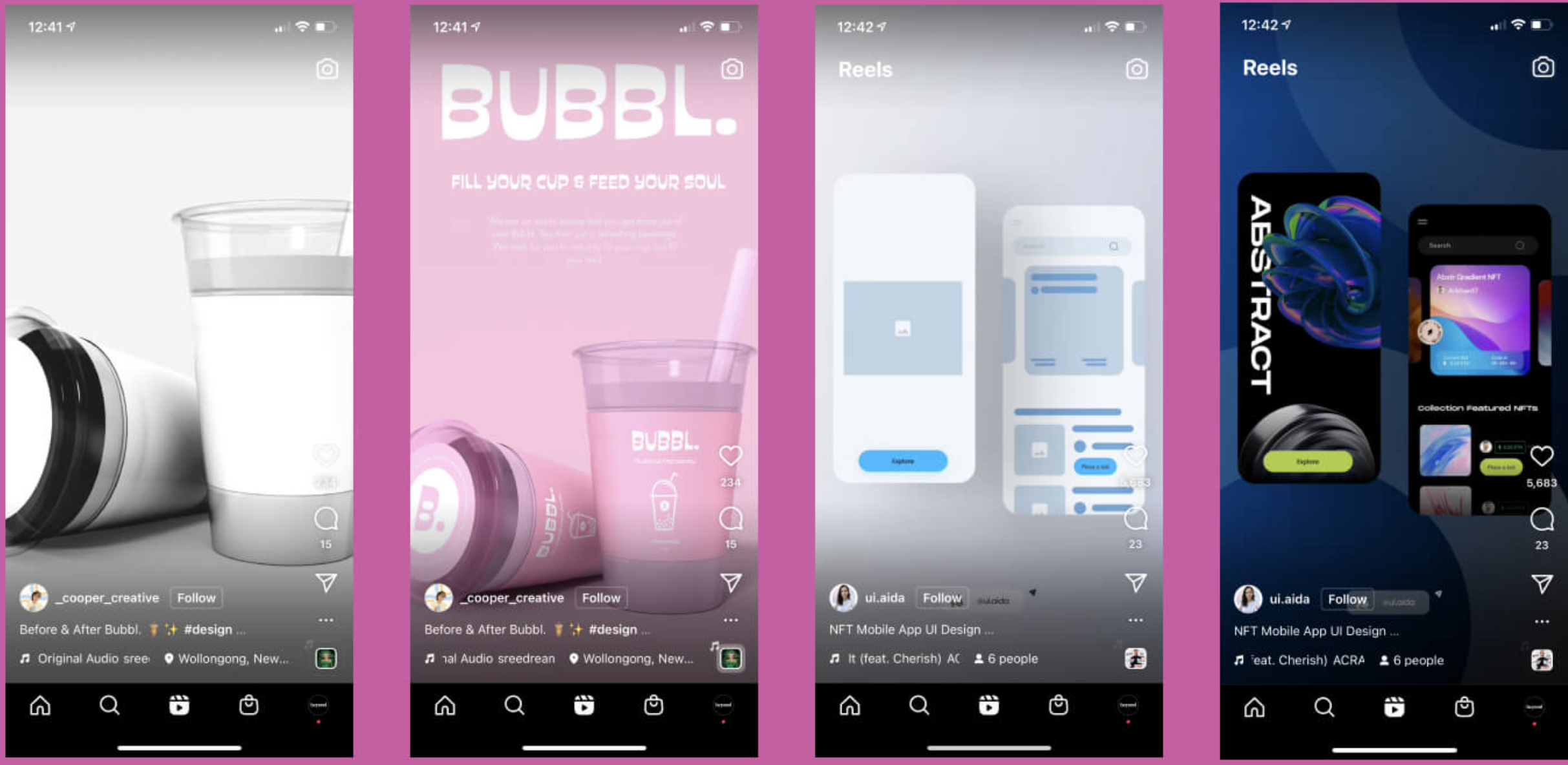 Come fare bobine estetiche Instagram