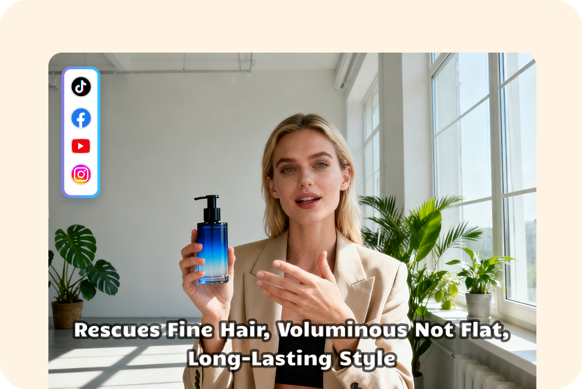 Craft visually compelling Black Friday product showcase videos