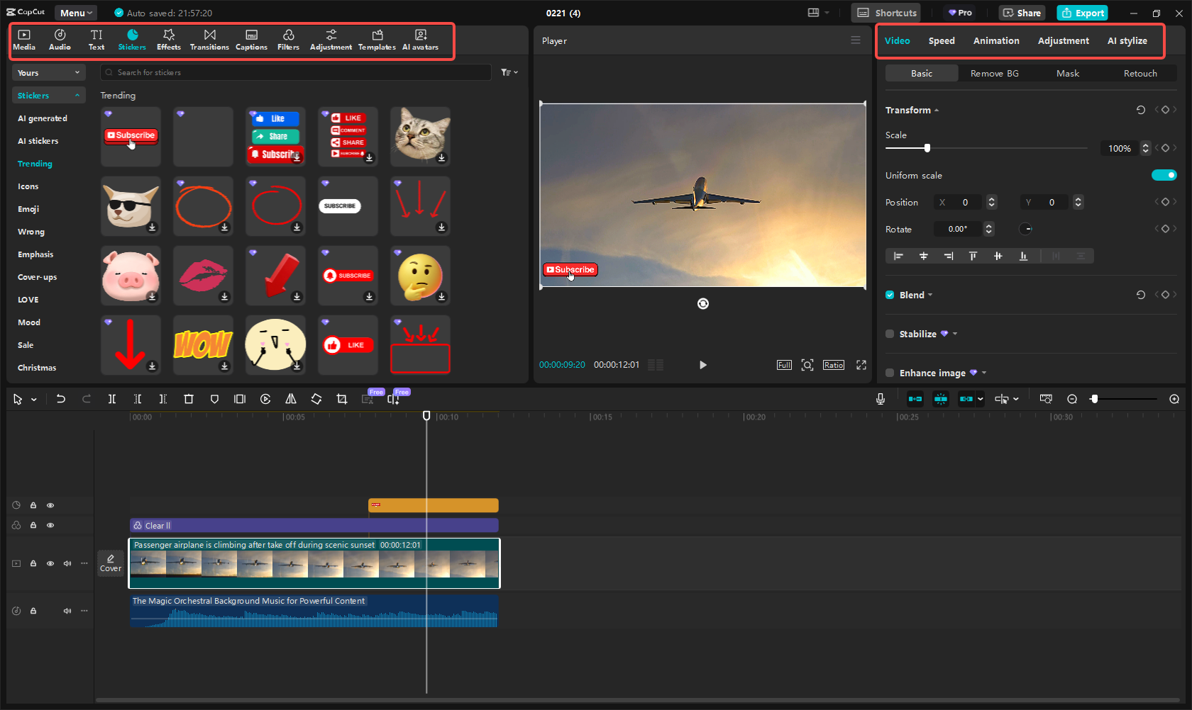 Modifica il video di YouTube