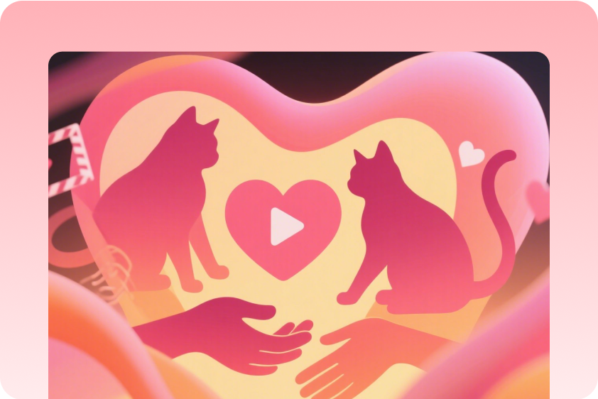 ai cat video for brand