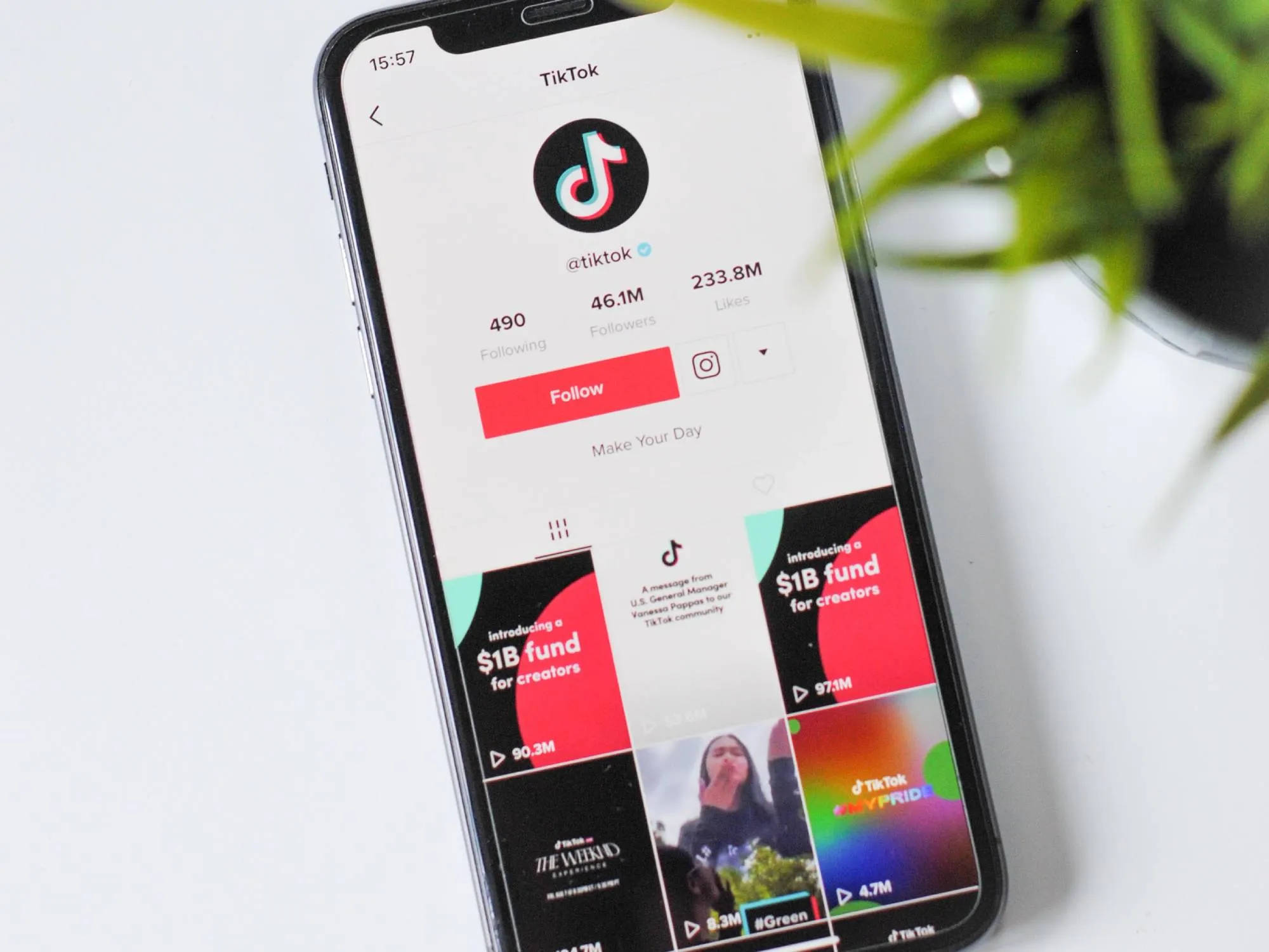 TikTok short form videos