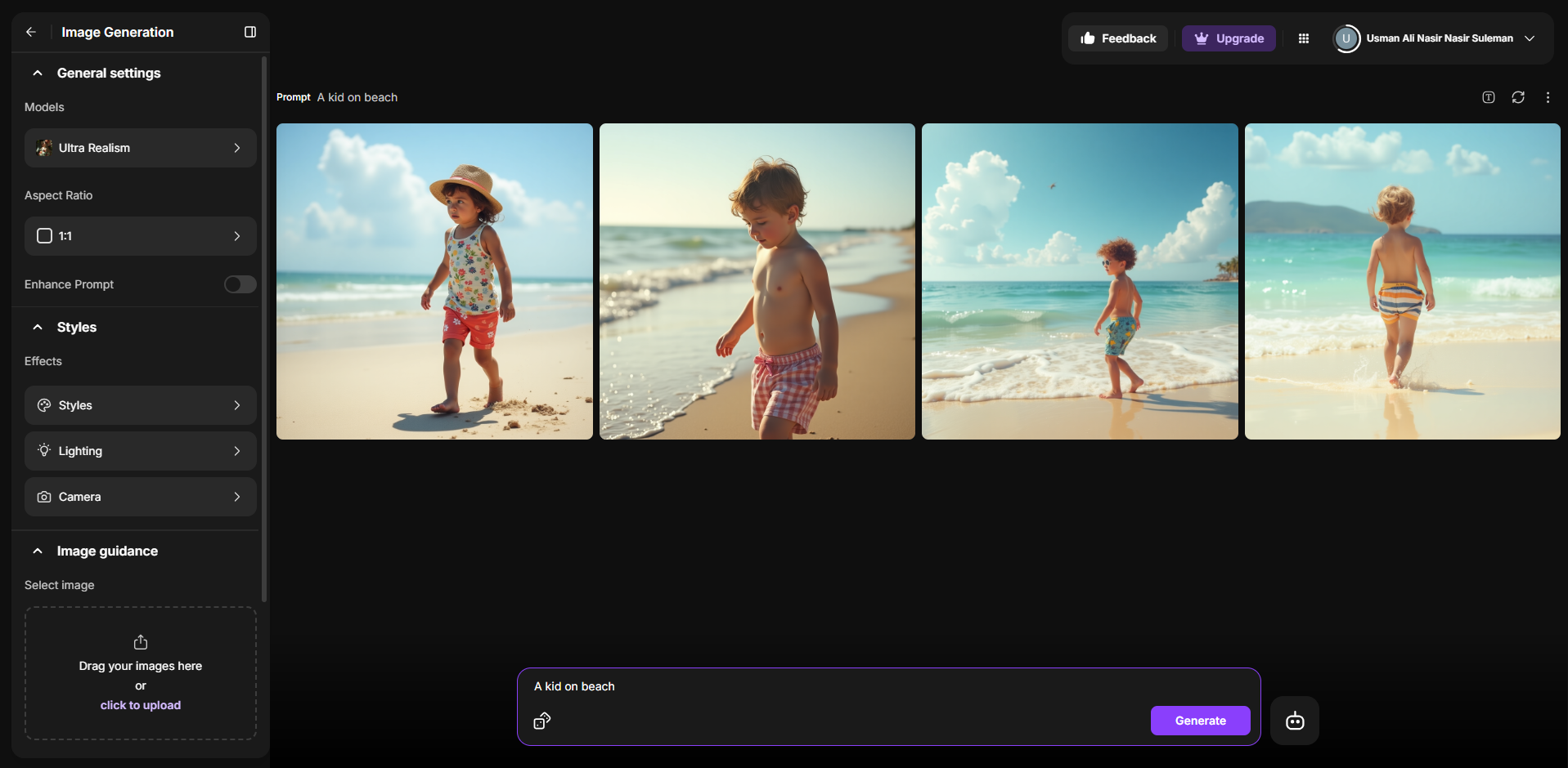 Interface of Imagine AI - another free AI image generator with no sign up