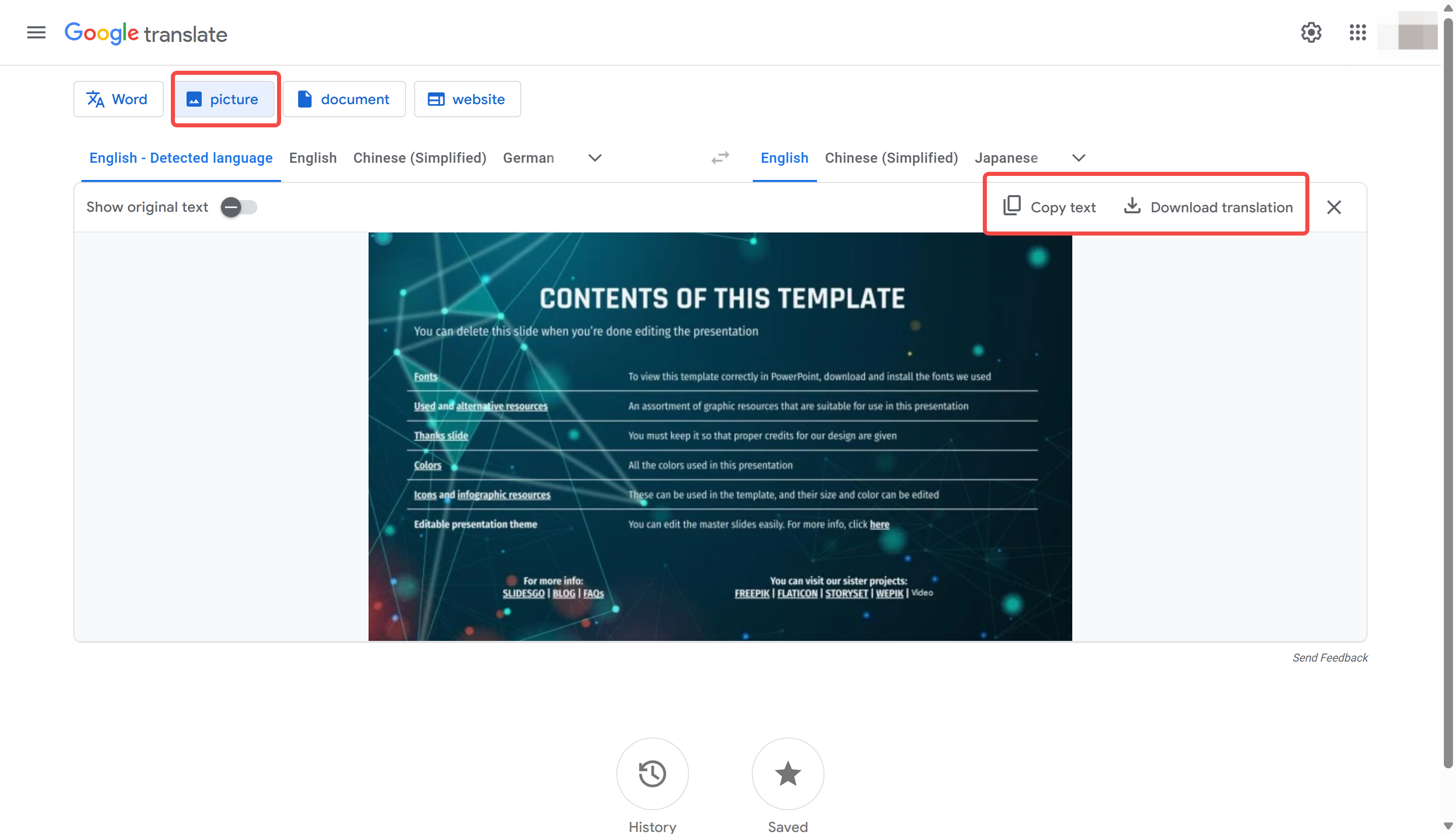 Cara menerjemahkan lirik dengan terjemahan audio menggunakan Google Translate