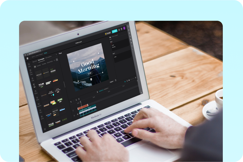 Creative caption effects for rich videos