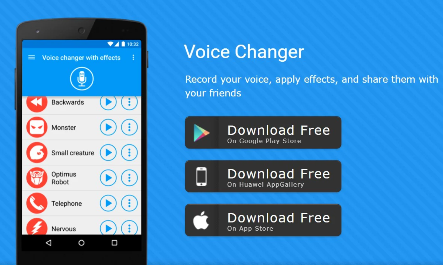 What is the Voice Changer With Effects