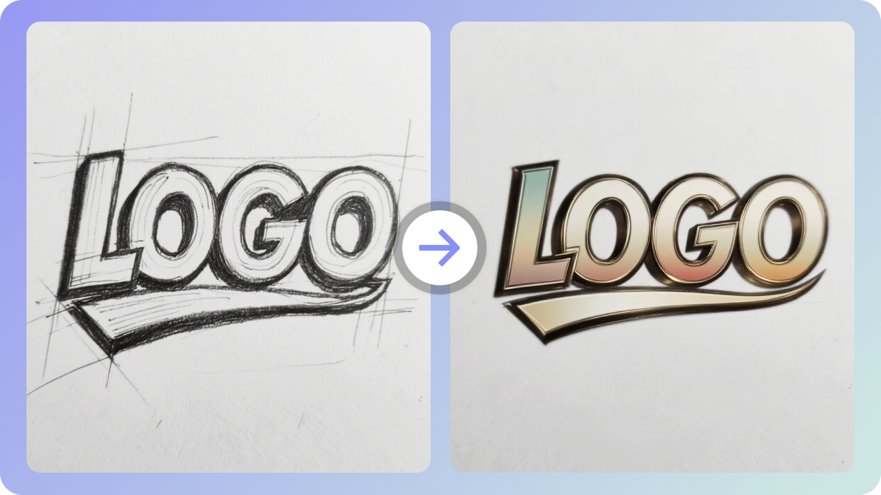  text logo with image